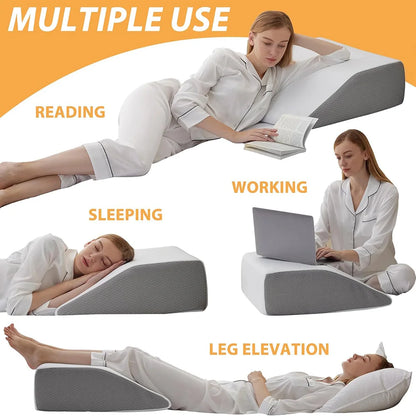 Memory Foam Leg Pillow - Sleep Improvement